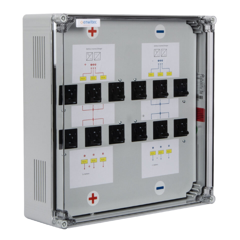 enwitec 10015451 BAT BREAKER BYD LVL (MAX. 3x B-BOX LVL) Batterieabsicherung für Speichersystem SMA+BYD
