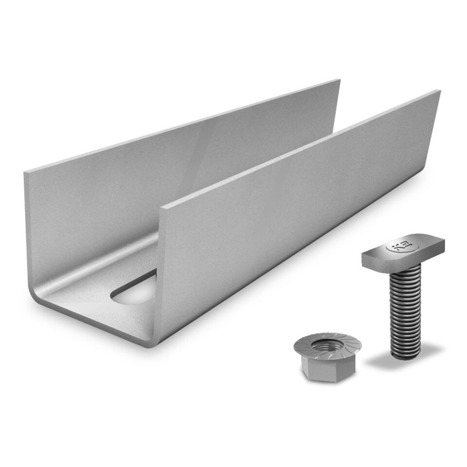 K2 1004107 Schienenverbinder Set SolidRail Ultra Light und Light