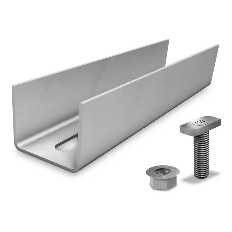 K2 1004109 Schienenverbinder Set SolidRail Medium und Alpin