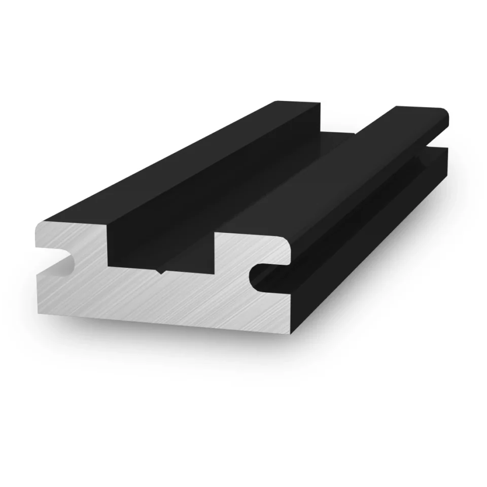 K2 2002765 Schienenverbinder InsertionRail, Schwarz eloxiert