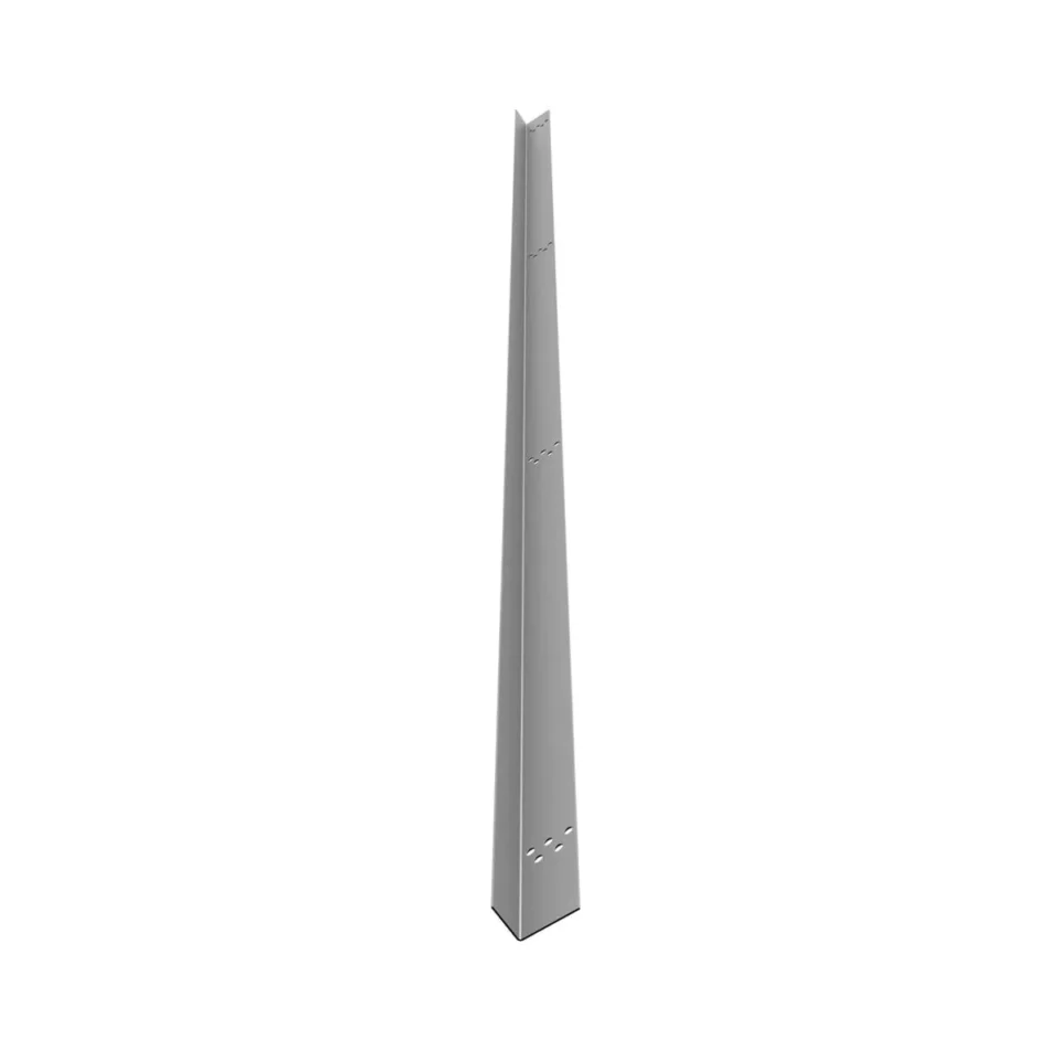 GSE Corner Piece Flashing - Black L 1.400 mm ART101409