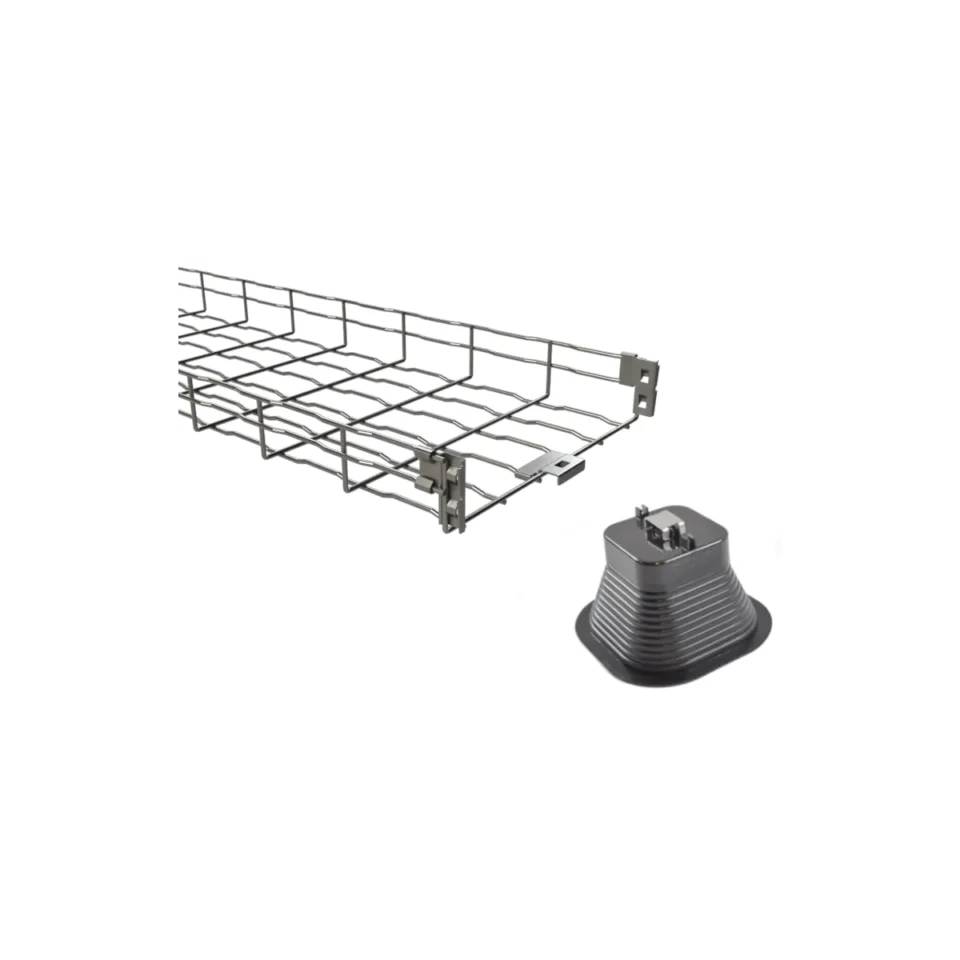 Conduct RSC65200-18M Komplettset Kabelträger 65 × 200 EZ Plus 18 m