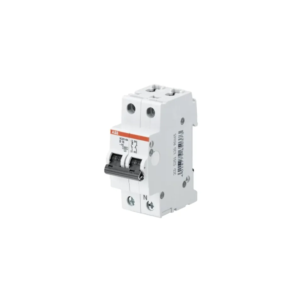 ABB 2CDS251120R0165 SC201-B16NA Miniature Sicherungsautomat - 1+NP - B - 16 A