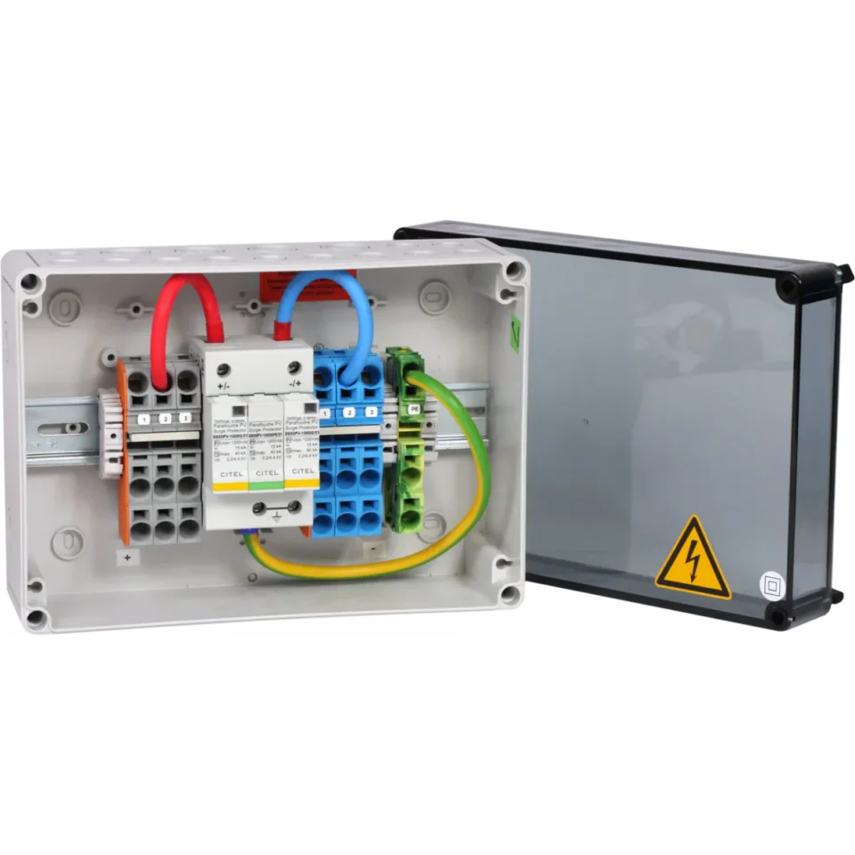 Citel PV 158106 DC Generatoranschlusskasten Box mit Type 2 SPD (GAK1.K6x16.K2x16.51-1)