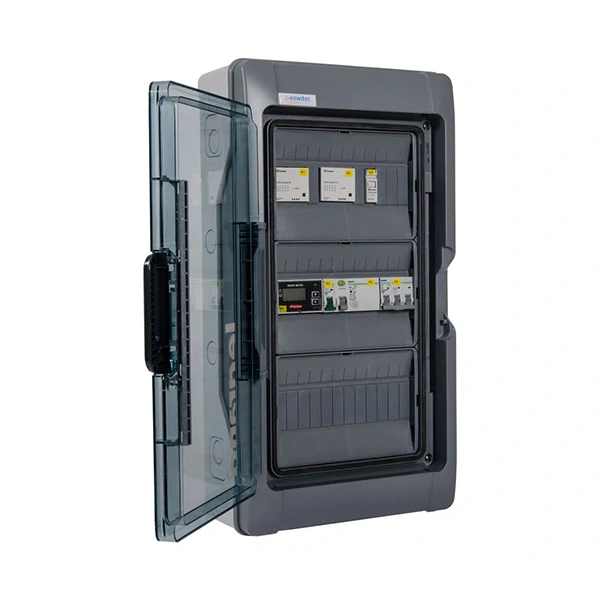 enwitec 10016181 BATTERY BACKUP BOX 3P 65A-3 (FRT/FRONIUS) Netzumschaltbox für Symo GEN24 und Symo Hybrid