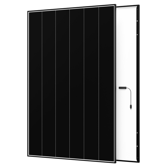 Aiko A500-MCE54Mw PV-Modul Neostar 500 Wp Glas-Folie Schwarz-Weiß Gen 3