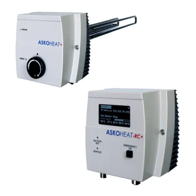 Askoma AHIR-TI-Plus-4.4 Controller + Heizstab Heizsystem für PV-Überschuss, 1,5“, 3-phasig