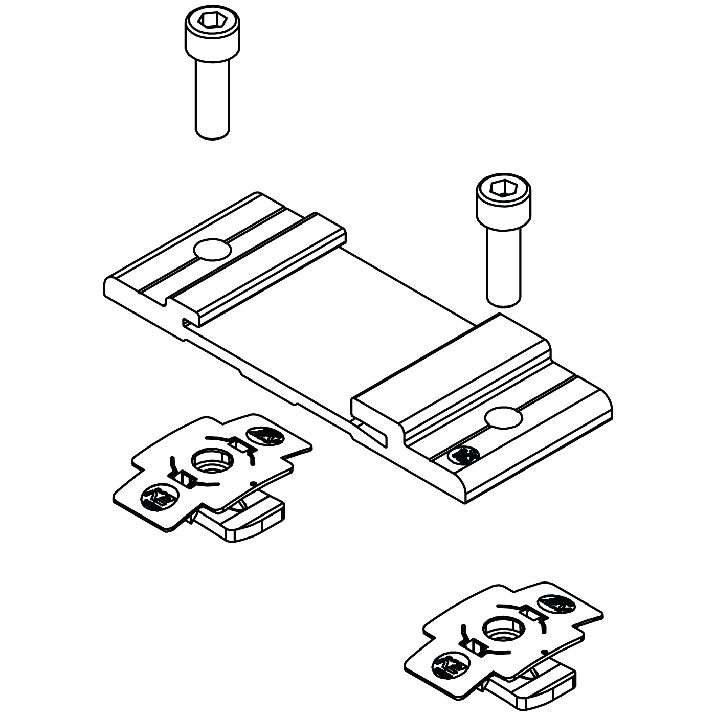 K2 2004374 InsertionRail 2.0 CrossConnector