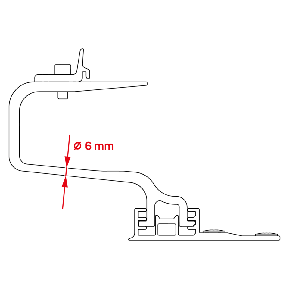 K2 2004795 Dachhaken SingleHook 3S Light