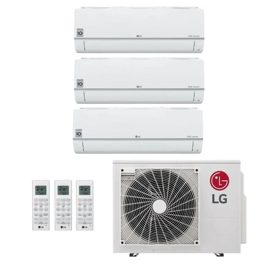 LG MU3R21-090912 Triple-Split Klimaanlage 6,2 kW - Set
