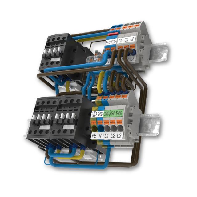 SMA Sunny Tripower Hybrid X - Backup-Schiene BU-STPH-4P63K