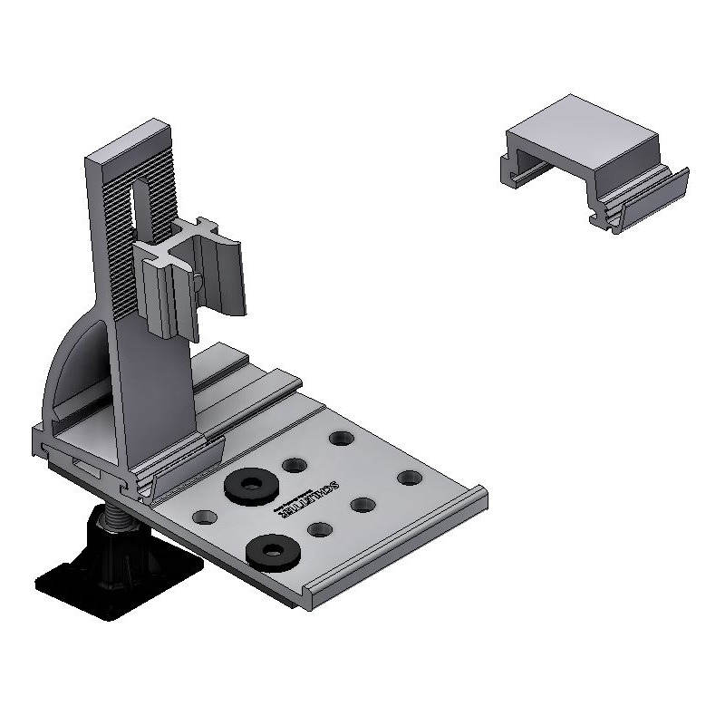Schletter 103006-020 Alu-Tile Pro Dachhaken-Set