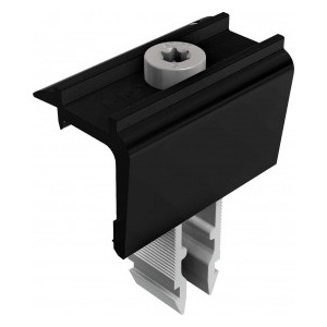 Schletter 131020-900 Endklemme RapidPro 30-47mm schwarz eloxiert