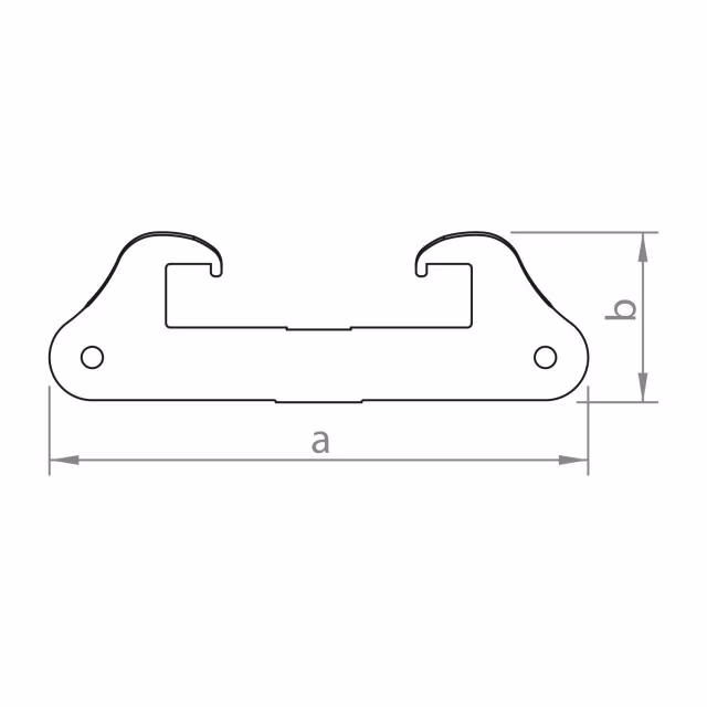novotegra 03-000459 Trapezklammer-Set ES 40 × 126 mm – Bild 2