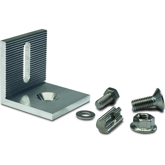 novotegra 03-000530 L-Adapter-Set side-fix Schiene an C-Form Dachhaken