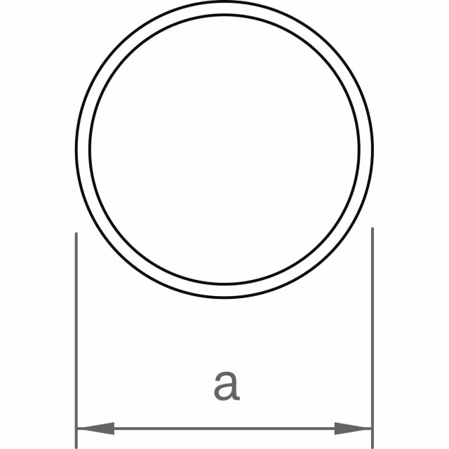 novotegra 03-000647 Schienenverbinder ES 5 x 100 A2