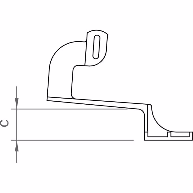 novotegra 03-000731 Dachhaken ZD 533 vertikal – Bild 2