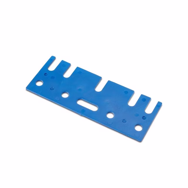 novotegra 03-000979 Unterlegplatte Dachhaken PP blau, 2mm