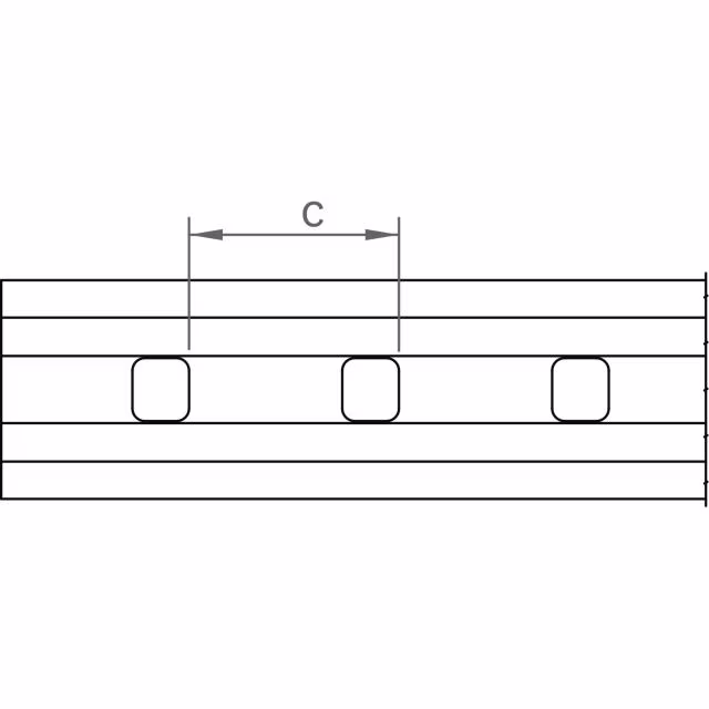 novotegra 03-001105 Schienenverbinder-Set C38