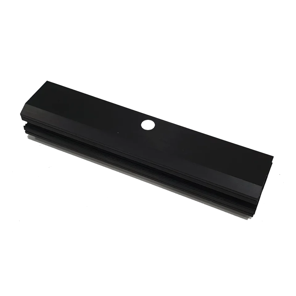 SoliTek Endklemme Klick 6.8 EPDM L-150 Schwarz für Solitek