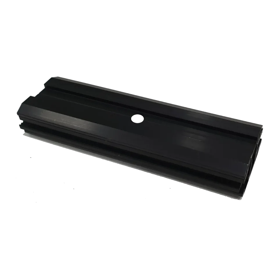 SoliTek Mittelklemme Klick 6.8 EPDM L-150 Schwarz für Solitek
