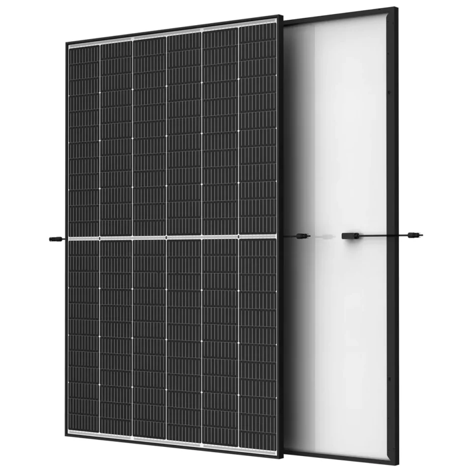 Trina TSM-425DE09R.08 Vertex S Mono 425 Wp - Half-Cut 1.500 V (Schwarzer Rahmen) PV Modul
