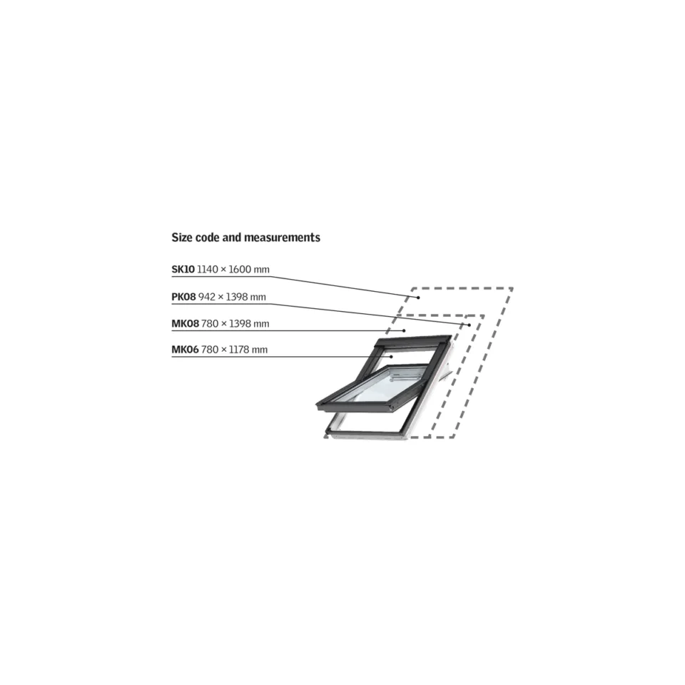 GSE Velux Mk08 Odl Kit For GSE In Roof - Portrait ART101589